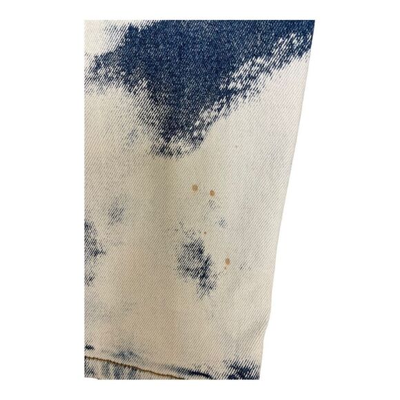 Cello High Waist Bleached Denim Mom Jeans Sz 13 Stretch Cowgirl Bohemian Country - Picture 6 of 11